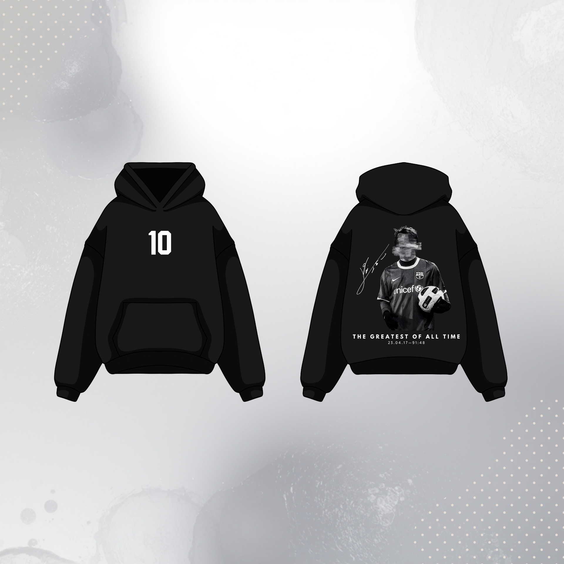 Sudadera ONWARDS número 10 — THE GREATEST OF ALL TIME